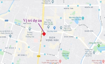 VỊ TRÍ CONSTREXIM COMPLEX XUÂN THỦY